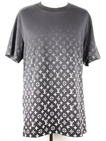 Monogram Gradient Short Sleeve T Shirt Black XL 105 - LOUIS VUITTON - BALAAN 1