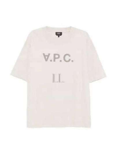 Grand VPC Oversized Fit Short Sleeve T-Shirt Putty - A.P.C. - BALAAN 2