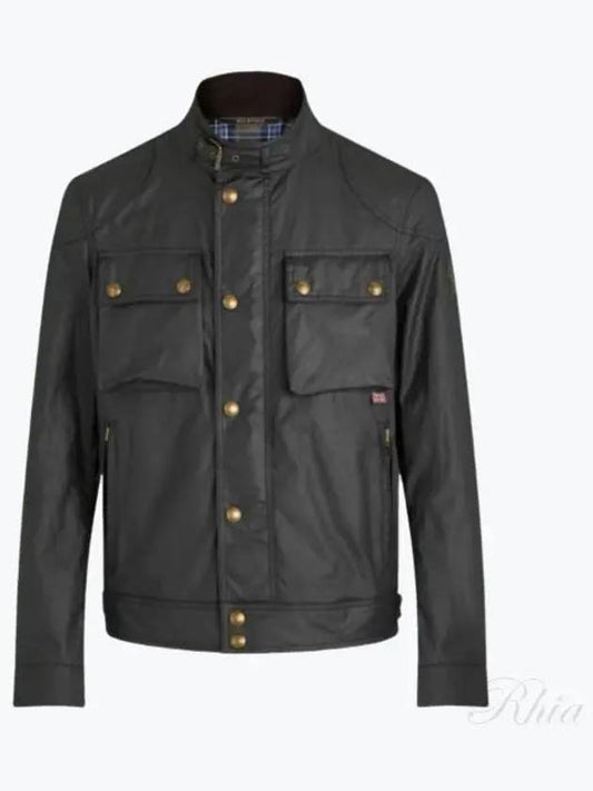 71020816 90000 Lace Master 6oz Waxed Cotton Men s Jacket - BELSTAFF - BALAAN 1