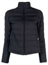 Ultra Light Tech Down 4 Bar Packable Purnel Neck Padding Navy - THOM BROWNE - BALAAN 2