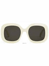 Eyewear Triomphe 10 Acetate Sunglasses White - CELINE - BALAAN 3