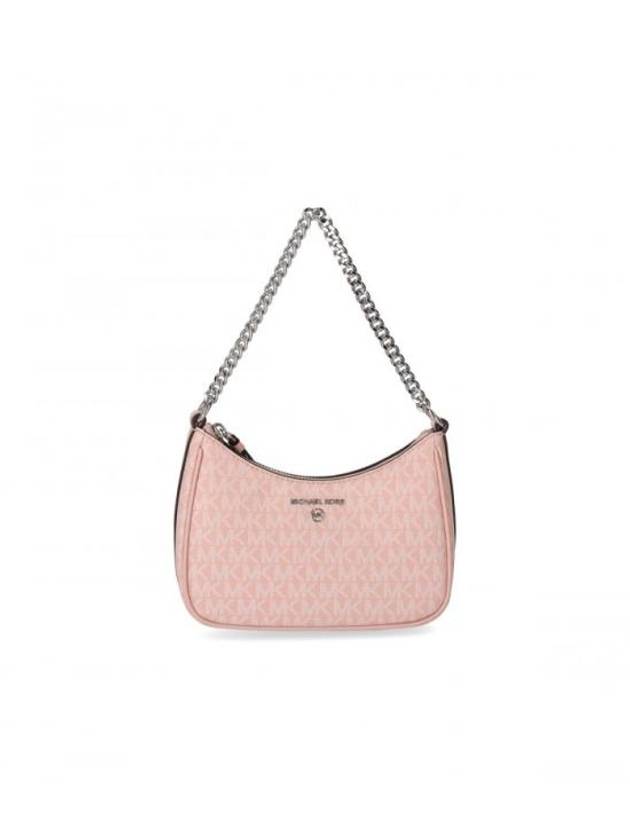 Small Logo Jetset Charm Shoulder Bag Light Pink - MICHAEL KORS - BALAAN 1