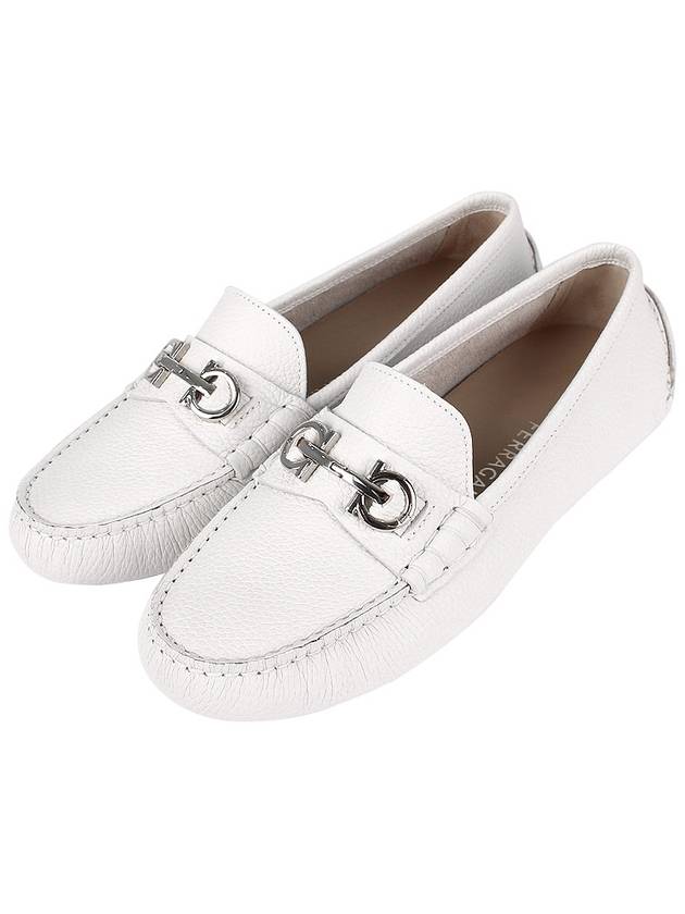 Ferragamo Gancini Driving Loafers 771526 01E393 0771526 - SALVATORE FERRAGAMO - BALAAN 2