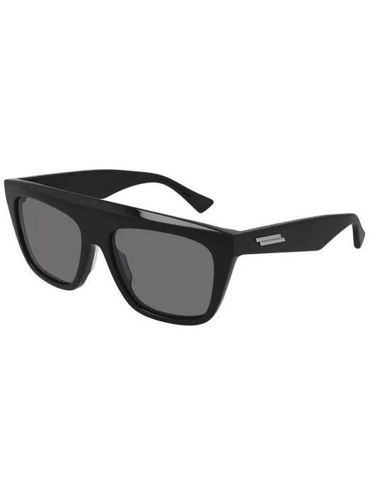 Eyewear Square Frame Sunglasses Black - BOTTEGA VENETA - BALAAN 1