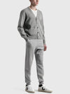 Stripe Track Pants Light Grey - THOM BROWNE - BALAAN 6