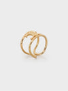 Triomphe Logo Ring Gold - CELINE - BALAAN 6