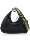 Attach Large Leather Shoulder Bag Black - GUCCI - BALAAN 5