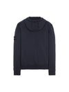 Logo Patch Drawstring Hoodie Navy - STONE ISLAND - BALAAN 3