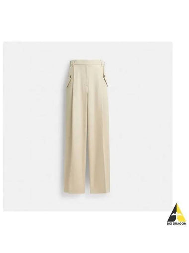 Tailored pants CR733 KHA - COACH - BALAAN 1