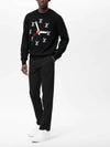 Clock Intarsia Knit Top Black - LOUIS VUITTON - BALAAN 5