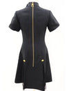 Short sleeve dress black 1AA9L3 - LOUIS VUITTON - BALAAN 5