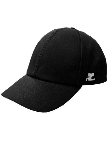 Signature AC Cotton Ball Cap Black - COURREGES - BALAAN 1