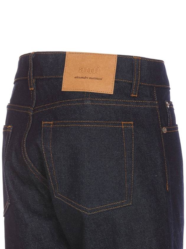 Classic Fit Jeans Indigo - AMI - BALAAN 4