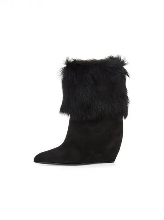 WOMEN DECADENCE Suede Boots Black 270072 - GIUSEPPE ZANOTTI - BALAAN 1