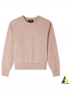 Rue Madame Cotton Sweatshirt Pink - A.P.C. - BALAAN 2