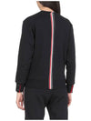 Center Back RWB Stripe Classic Loopback Crewneck Sweatshirt Navy - THOM BROWNE - BALAAN 4