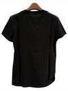 Women's Darling Big Graphic Print Short Sleeve T-Shirt Black - MAX MARA - BALAAN.