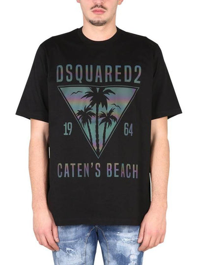 23 ss CATENS Beach T-shirt S74GD1091S23009900 B0040198377 - DSQUARED2 - BALAAN 2