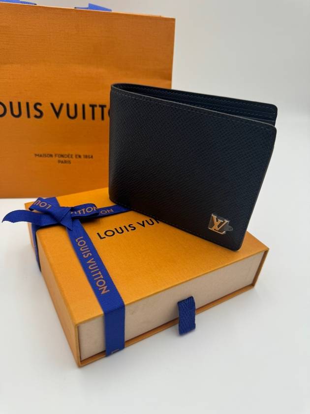 Multiple Wallet Navy - LOUIS VUITTON - BALAAN 8