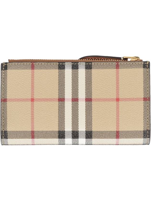 Check Bifold Wallet Beige - BURBERRY - BALAAN 4