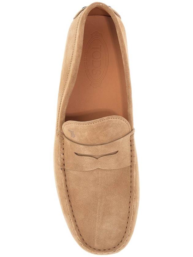 bisquit leather moccasin with rubber sole - TOD'S - BALAAN 2