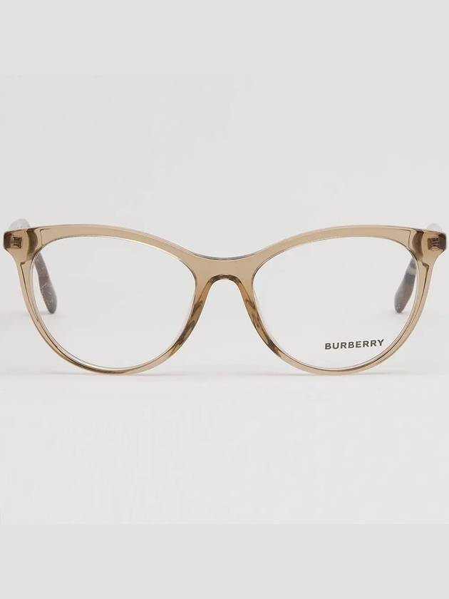 Eyewear Aiden Horn-rimmed Glasses Brown - BURBERRY - BALAAN 4