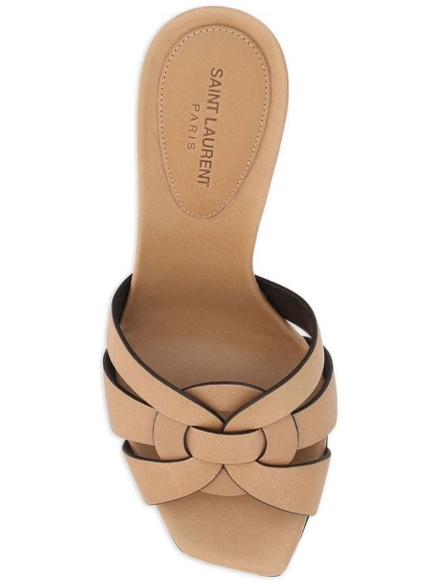 SAINT LAURENT TRIBUTE SANDALS 85mm - SAINT LAURENT - BALAAN 4