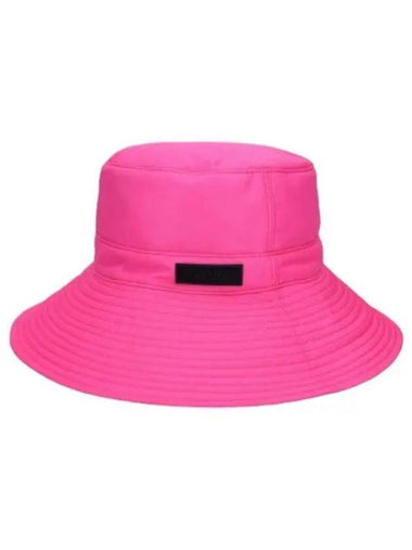 Recycle Tech Bucket Hat Sugar Plum - GANNI - BALAAN 1