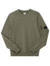 Light Fleece Sweatshirt Green - CP COMPANY - BALAAN 2