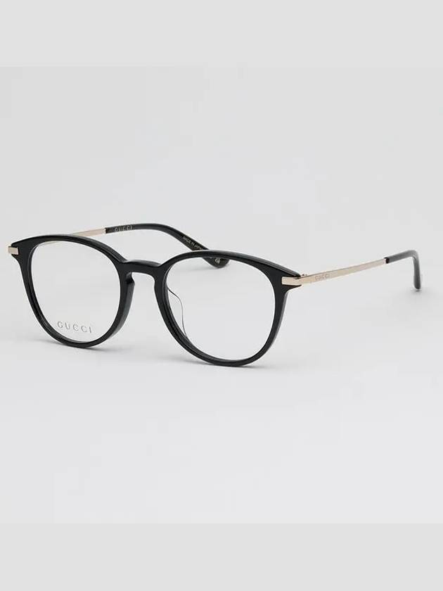 Eyewear Logo Round Sunglasses Black - GUCCI - BALAAN 5