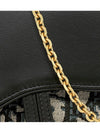 Oblique Saddle Chain Pouch Bag Blue - DIOR - BALAAN 7