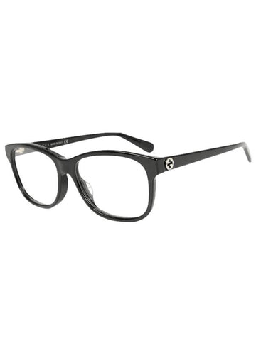 Eyewear Square Acetate Glasses Black - GUCCI - BALAAN 1