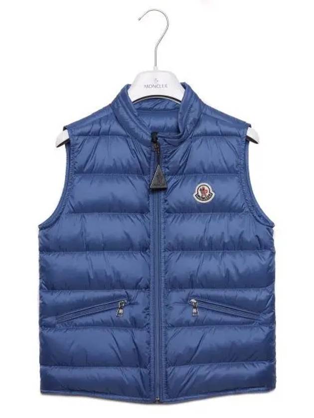 Kids Gui Down Vest Blue - MONCLER - BALAAN 2