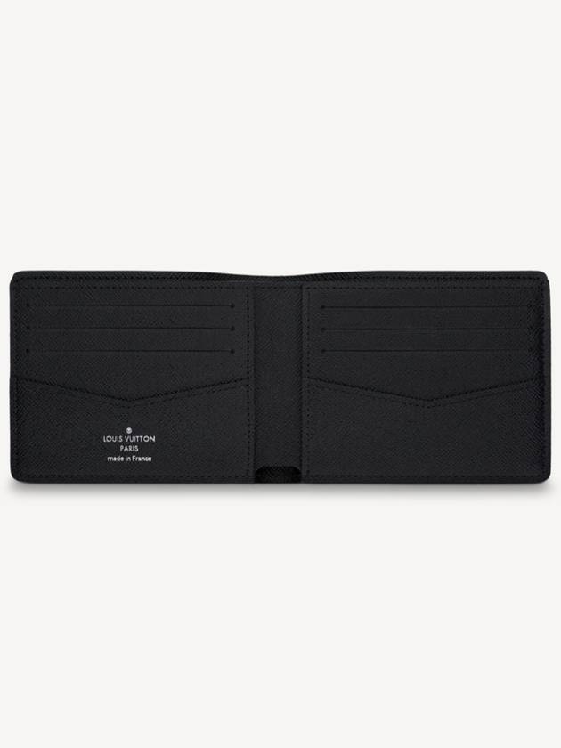 Slender Wallet Taiga Black - LOUIS VUITTON - BALAAN 4