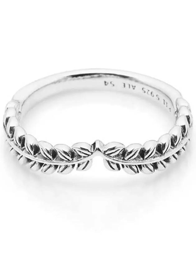 Grains Wishbone Ring Silver - PANDORA - BALAAN 5