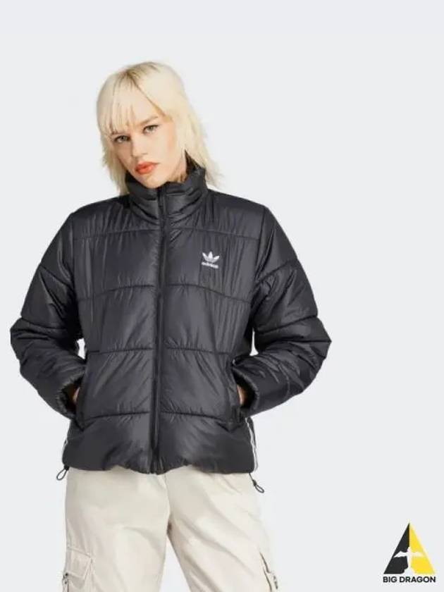 Adicolor puffer jacket BLACK - ADIDAS - BALAAN 1