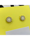 Medallion Stud Earrings Cream - MARC JACOBS - BALAAN.