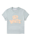 Logo Printing Cotton T-Shirt OWAA112S23JER0030631 - OFF WHITE - BALAAN 1