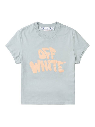 Logo Printing Cotton T-Shirt OWAA112S23JER0030631 - OFF WHITE - BALAAN 2