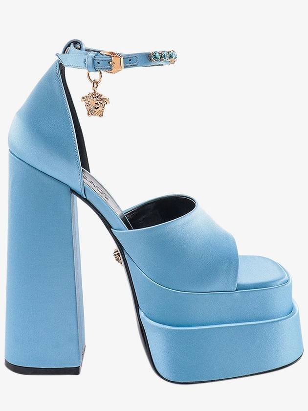 23 ss Satin Sandals WITH Medusa Charm 1007717DRA671V95V B0650034584 - VERSACE - BALAAN 1