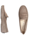 Gommino Suede Driving Shoes Brown - TOD'S - BALAAN 7