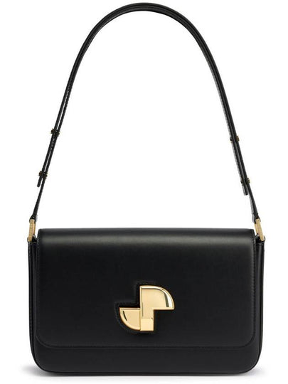 Le Classic Leather Lock Shoulder Bag Black - PATOU - BALAAN 2