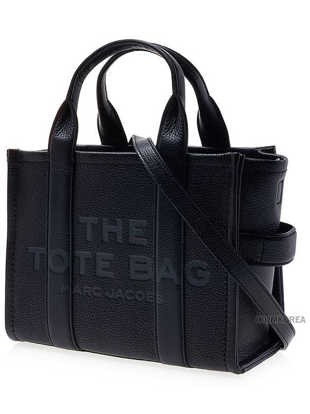 Small Leather Tote Bag Black - MARC JACOBS - BALAAN 3