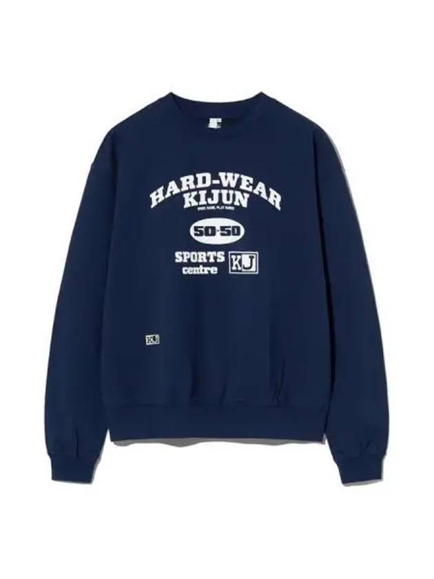 hardware sweatshirt navy - KIJUN - BALAAN 1