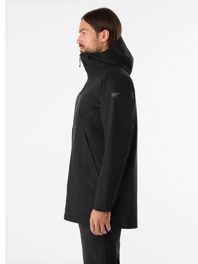 Men's Ralle Long Jacket Black - ARC'TERYX - BALAAN 3