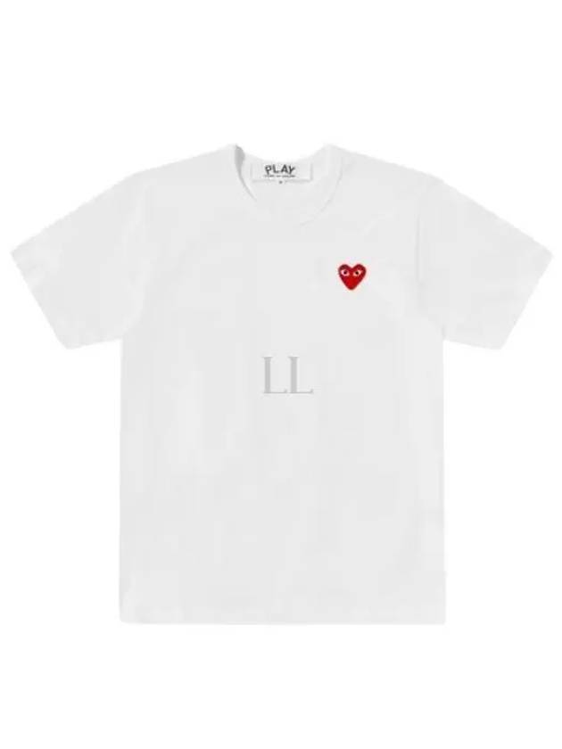 Logo Wappen Short Sleeve T-Shirt P1 T107 2 White - COMME DES GARCONS - BALAAN 2