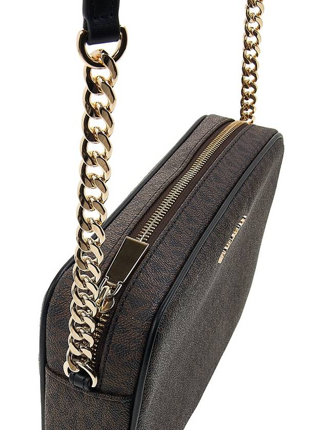 Jet Set Chain Cross Bag Dark Brown - MICHAEL KORS - BALAAN 8