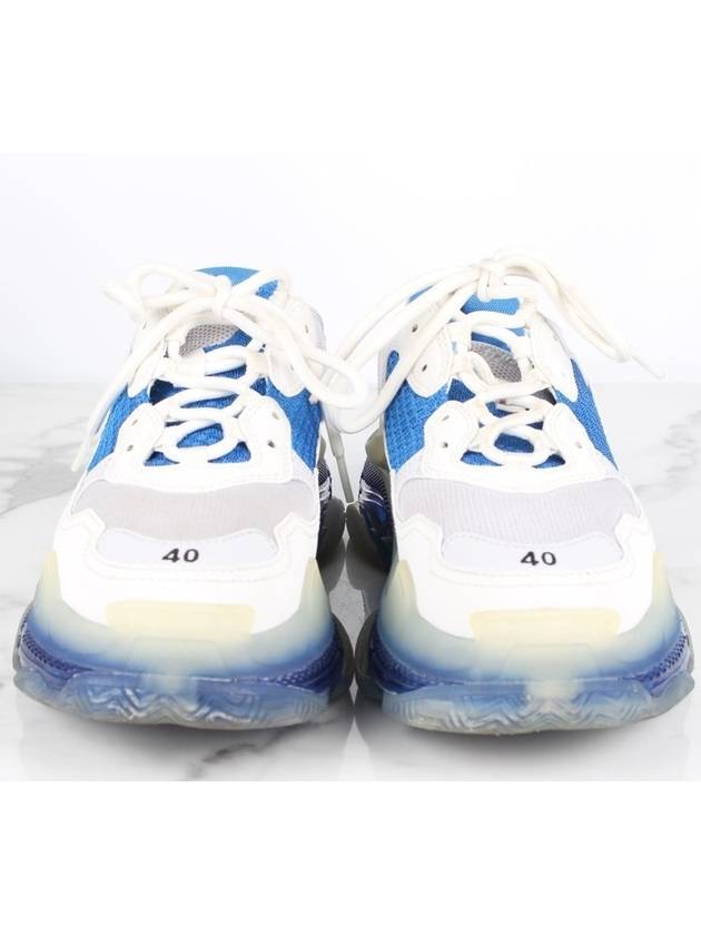 Triple s clear sole blue 40 250 - BALENCIAGA - BALAAN 3