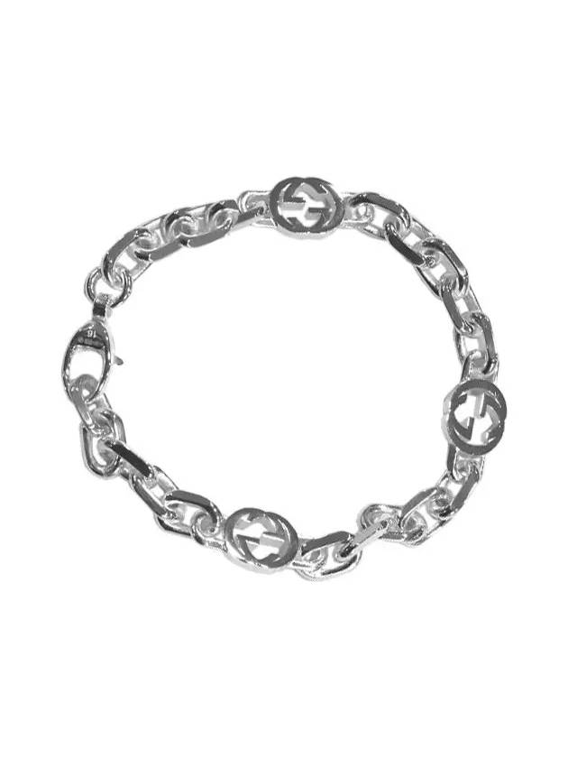 Interlocking G Chain Bracelet Silver - GUCCI - BALAAN 2