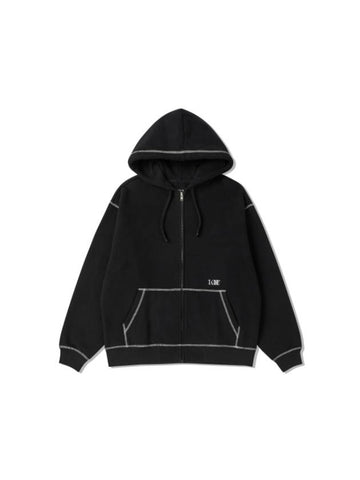 100C Hood Zip-Up Black - VAEKCIE - BALAAN 1